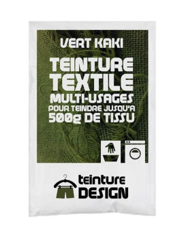 Teinture textile Haute Couture vert d'eau