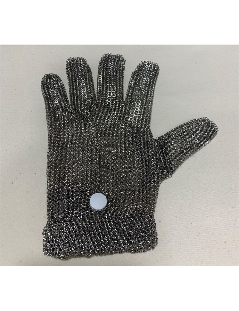 Gant en Cotte de Maille S, Gants Métalliques Anti-Coupure, Hamon