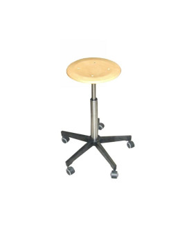 TABOURET HAUT BOIS LIFT H55-80CM