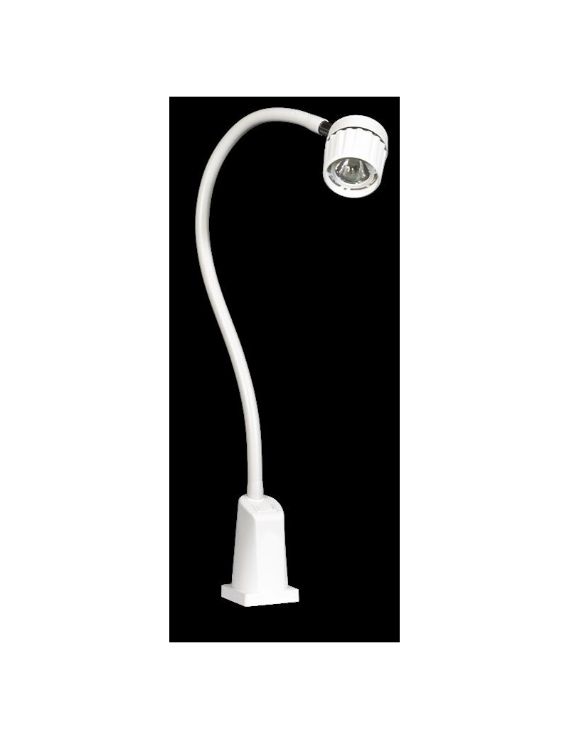 LAMPE HALOGENE TANYA 20 W BRAS FLEXIBLE 100 CM - COLORIS BLANC