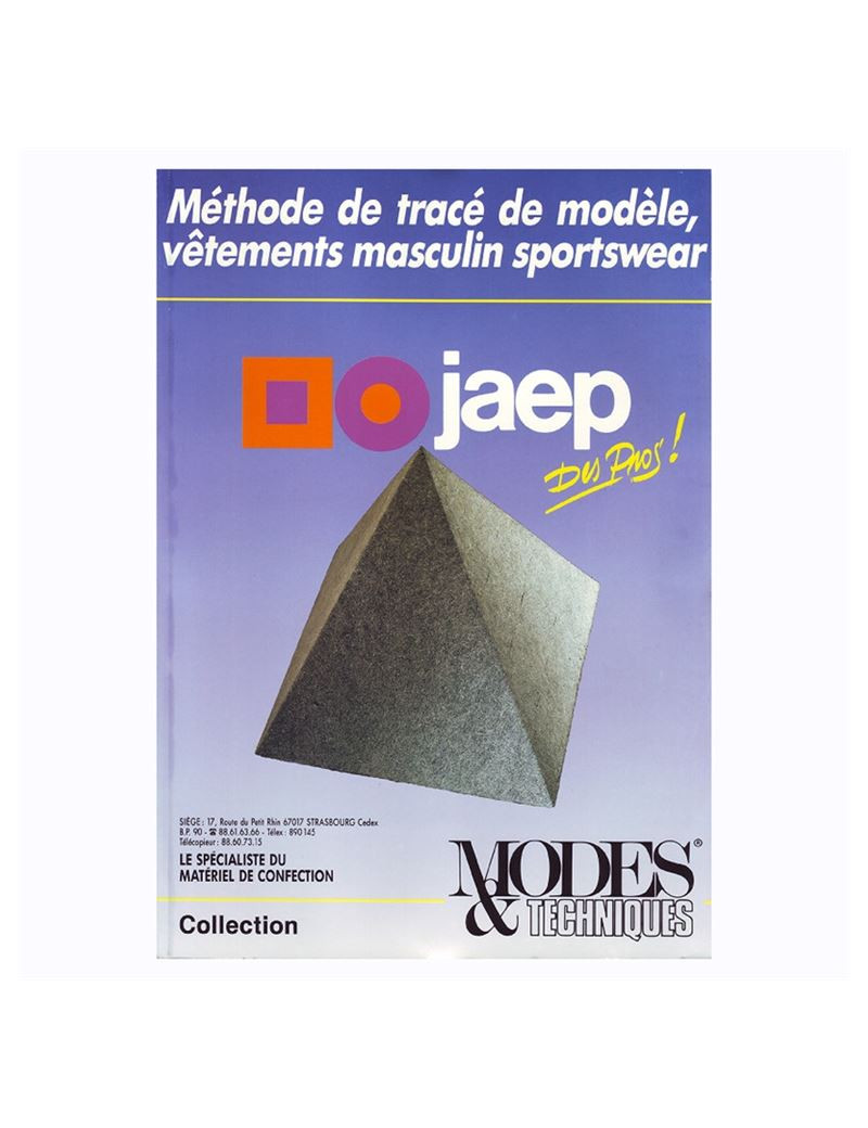 METHODE DE TRACES DE MODELE MASCULIN SPORTSWEAR