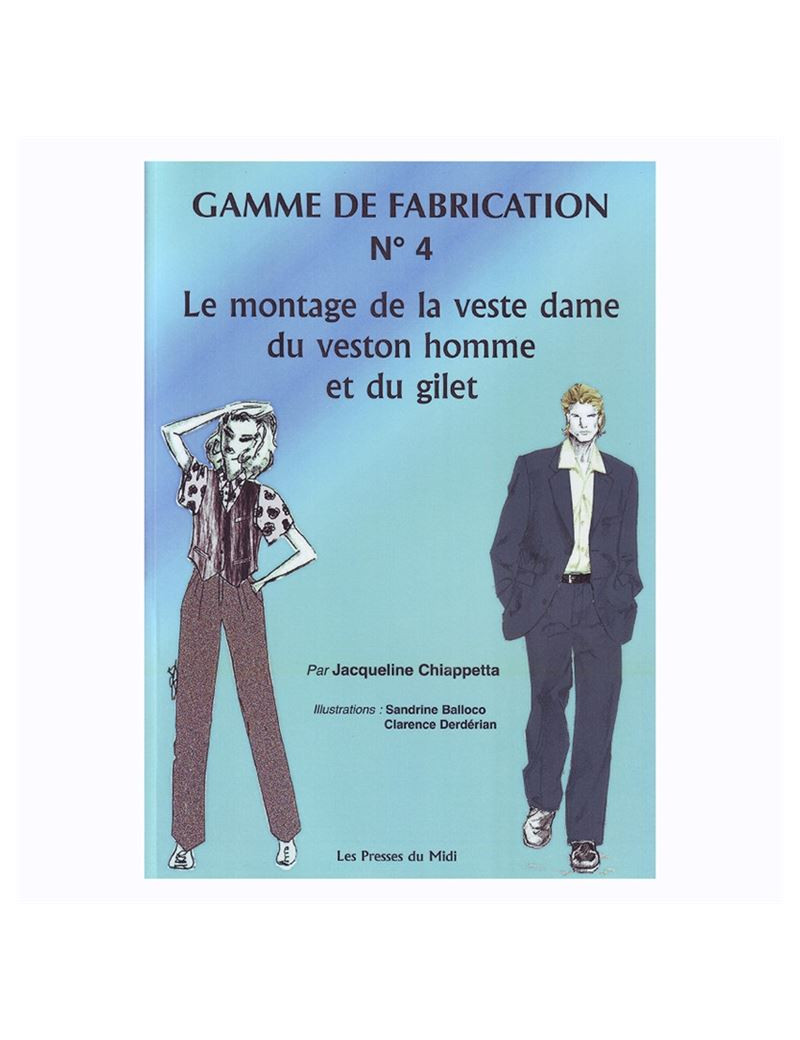LE MONTAGE DE LA VESTE DAME VESTON ET GILET HOMME N°4