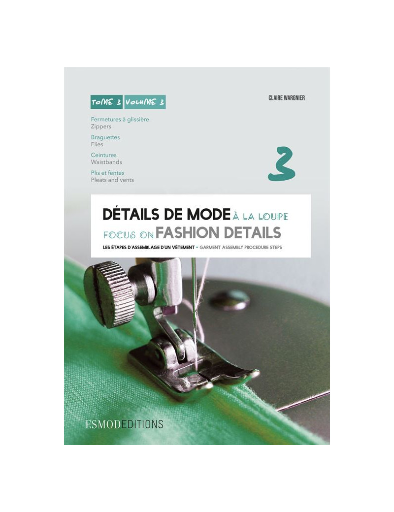 DETAILS DE MODE A LA LOUPE N°3 FERMETURES BRAGUETTE CEINTURE ESMOD